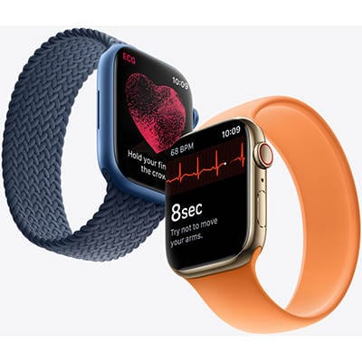 ساعت هوشمند اپل واچ سری 7 مدل 41mm Aluminum Case with Nike Sport silicone Band